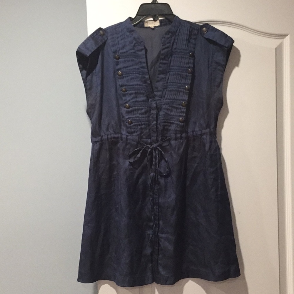 Royal blue tunic